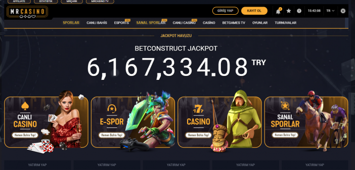 Mrcasino Hesabınıza Giriş Yapılır